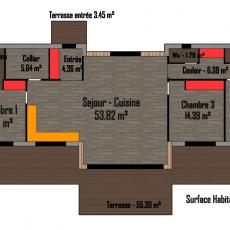 Nos Modeles Family T5 - 125.30 m2 SARL DOMUS ECOLOGIA Construction