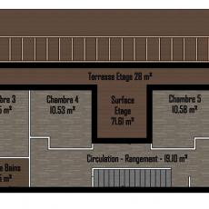 Nos Modeles Design 166.58 M2 SARL DOMUS ECOLOGIA Construction