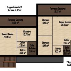 Nos Modeles Collectif 4 Appartements SARL DOMUS ECOLOGIA Construction