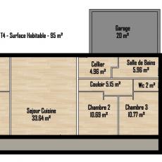 Nos Modeles Design 95 m² SARL DOMUS ECOLOGIA Construction